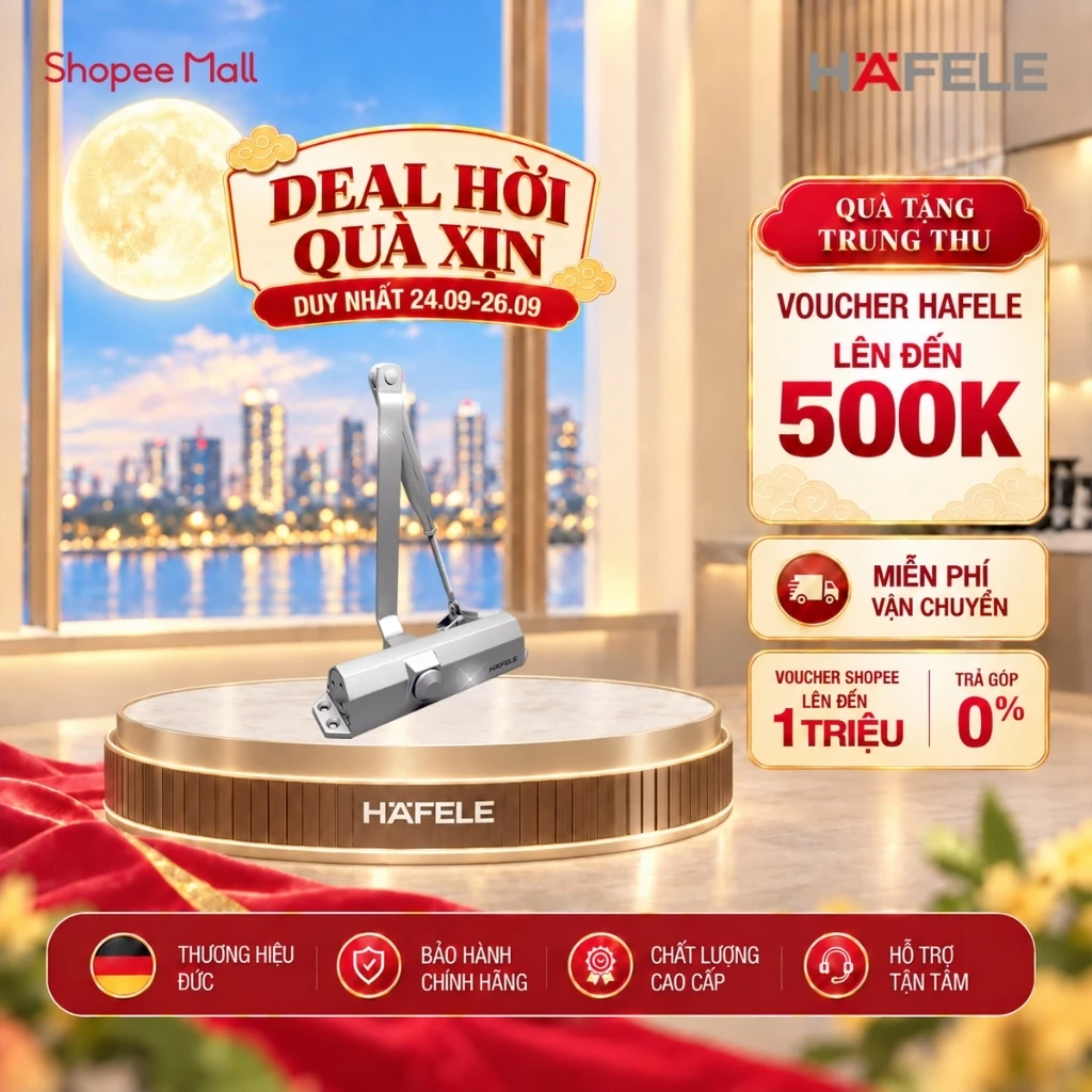 Thiết Bị Đóng Cửa Tự Động Hafele DIY DC413