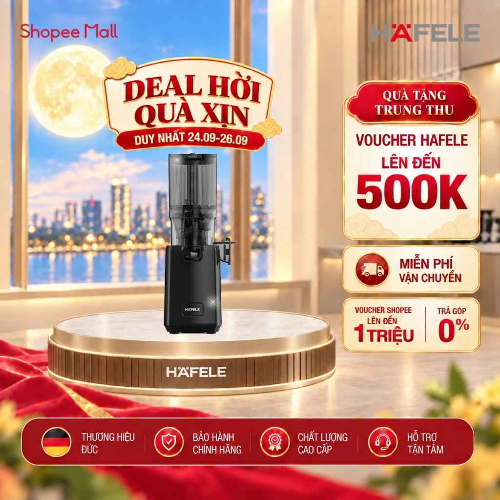 [New] Máy ép chậm HAFELE HS-J130SG 535.43.396
