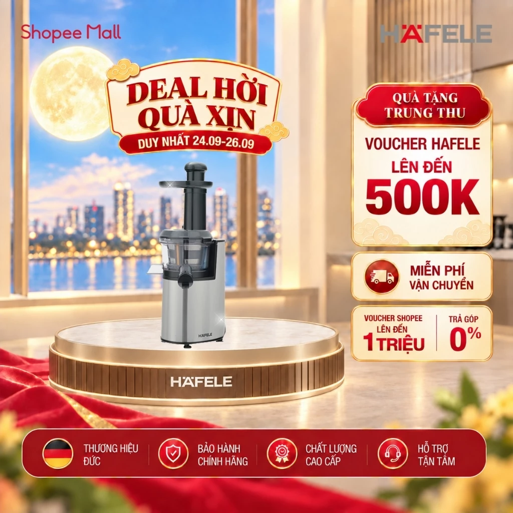 Máy ép chậm Hafele GS-133N - 535.43.811