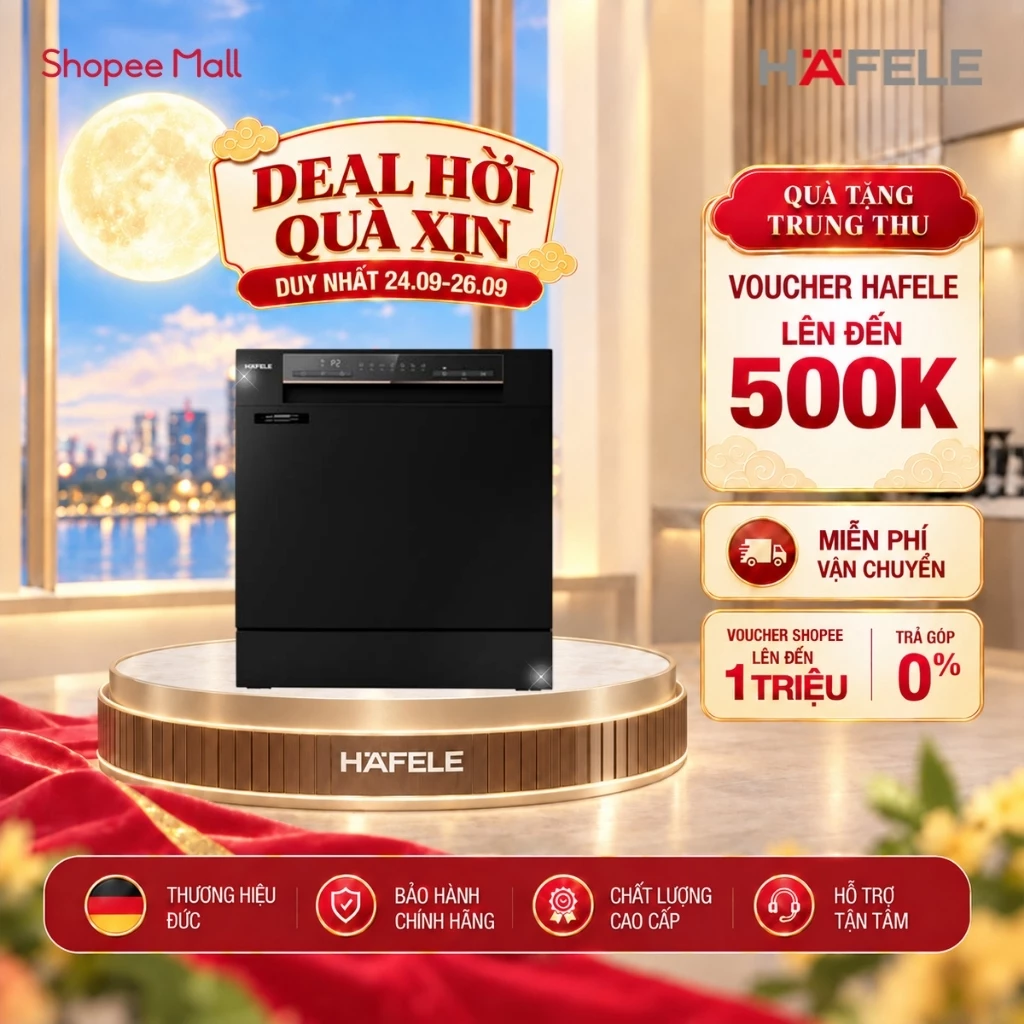 Máy Rửa Chén Bát HDW-T5531B Hafele 538.21.350