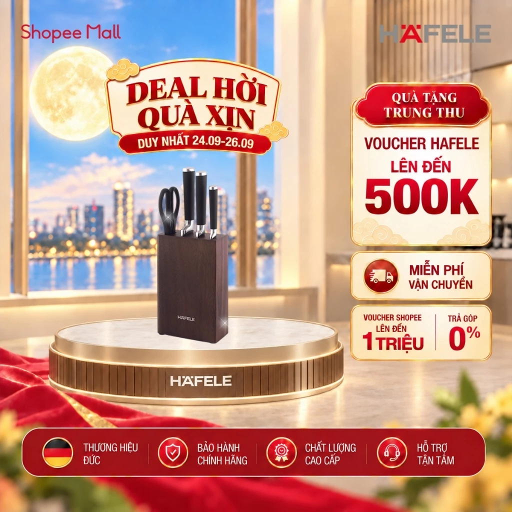 Bộ dao kéo Hafele HS-K5X 535.44.169