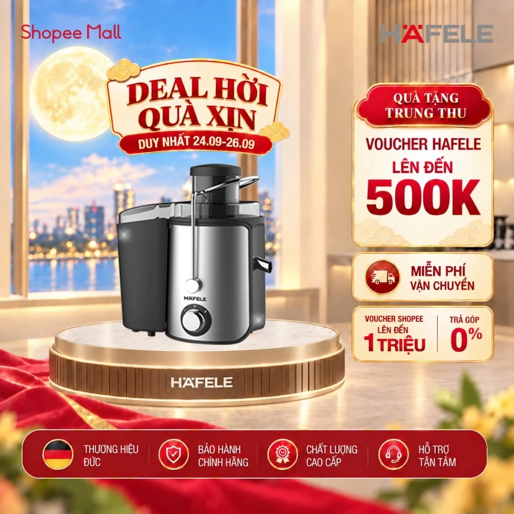 Máy Ép Trái Cây HAFELE GS-353 - 535.43.086 - 400W