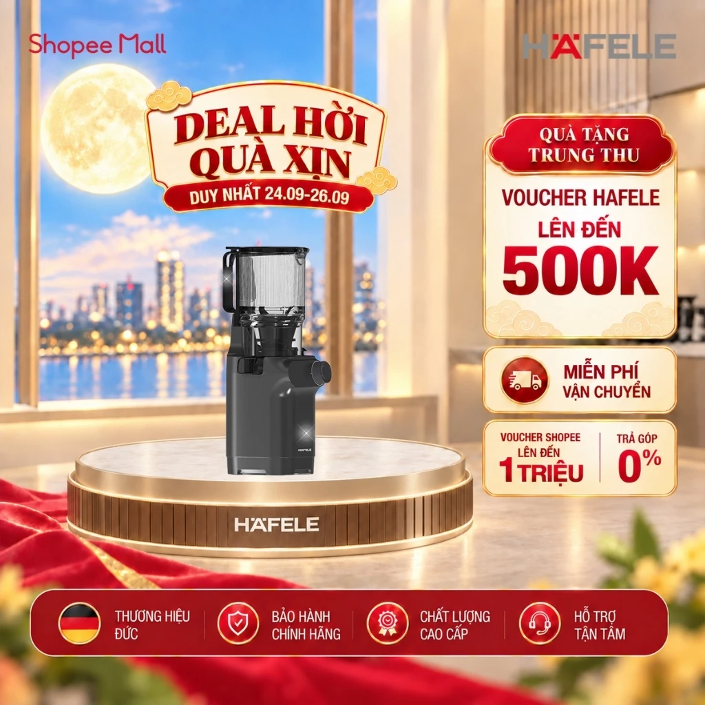[New] Máy ép chậm HAFELE HS-J108SG 535.43.397