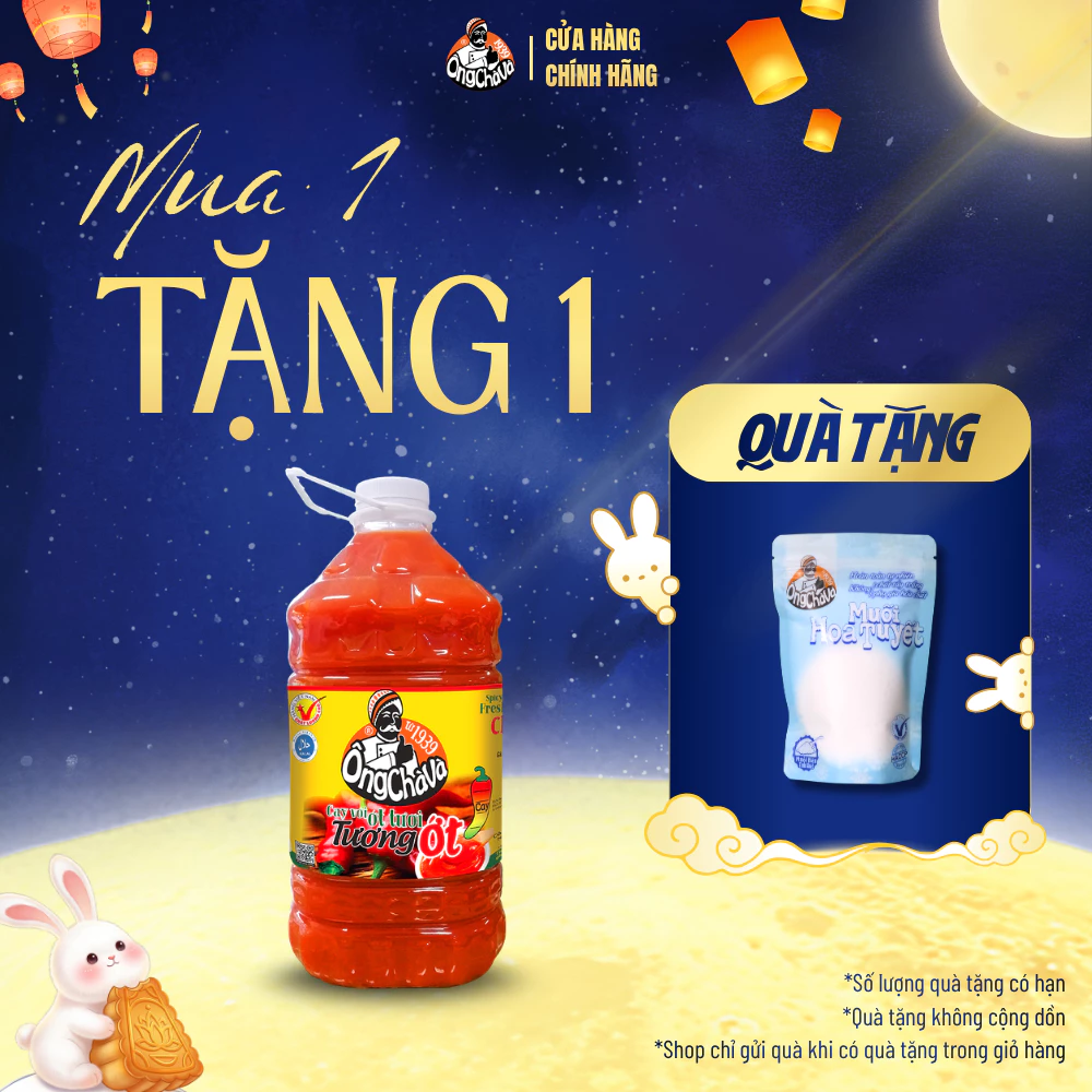 Tương Ớt thương hiệu Ông Chà Và 5kg - Hàng Chính Hãng