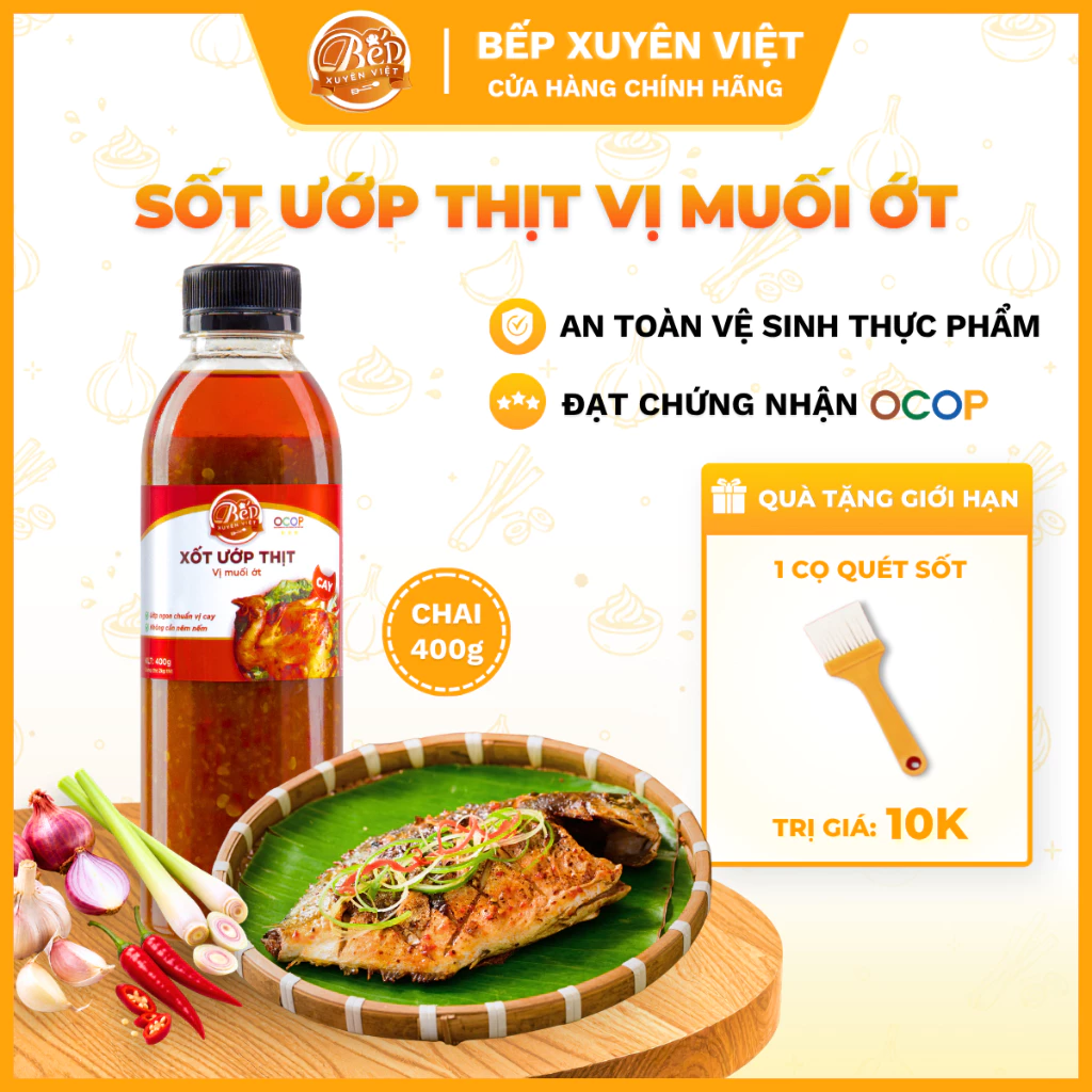 Muối Ớt Chấm Thịt Nướng Bếp Xuyên Việt - Muối Ớt Đỏ Siêu Cay Giã Tay, Nước Chấm Hải Sản Trái Cây Gà Luộc