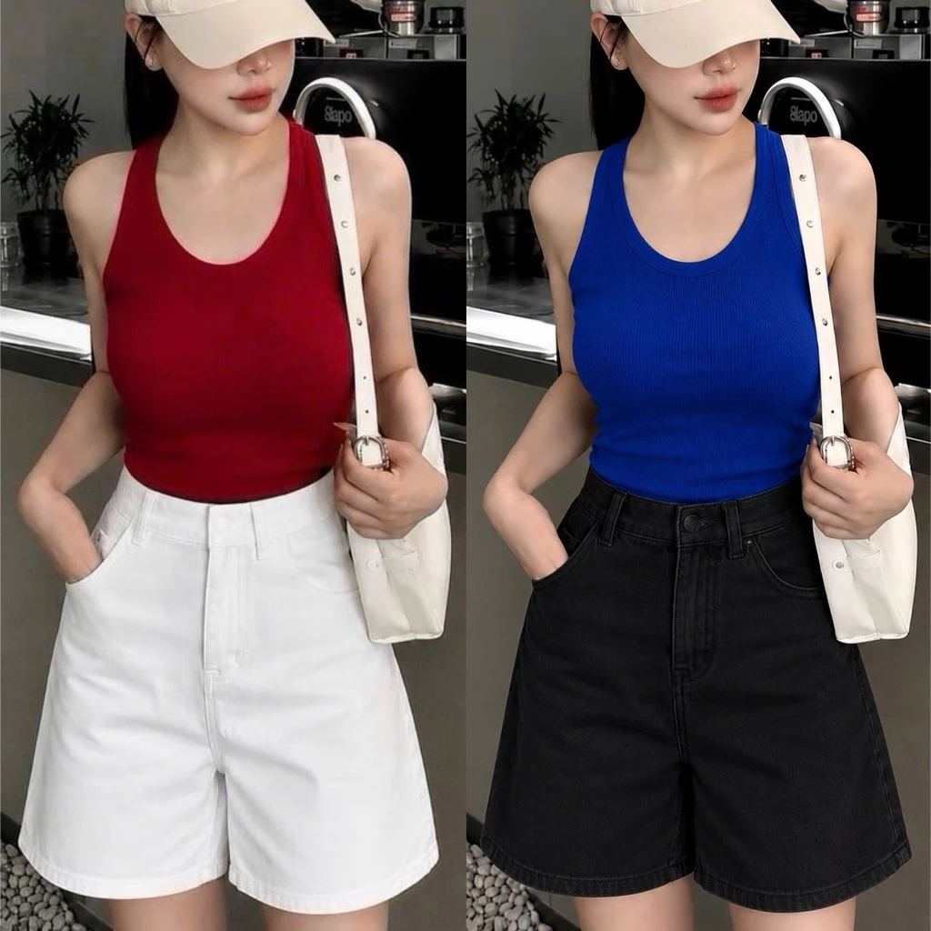 Những mẫu quần jean ngố, lưng cao nữ Bigsize chất liệu jean mềm mại thích hơp mang ở nhà hay đi chơi-Q582/Q583/Q584/Q586