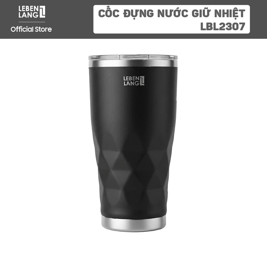 Ly Giữ Nhiệt Lebenlang LBL2470C 600ml – Inox 304 Cao Cấp, Giữ Nóng Lạnh Trên 6 Giờ