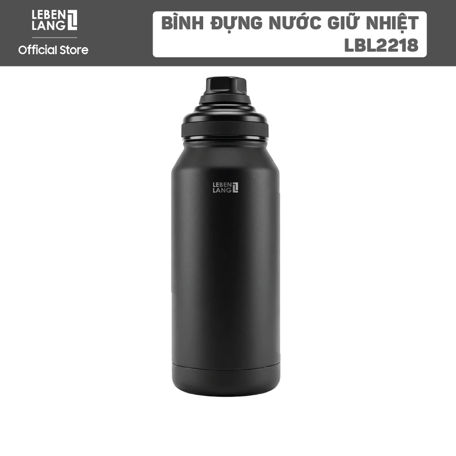 Bình Giữ Nhiệt Lebenlang LBL2218 1200ml – Inox SUS304, Giữ Nóng Lạnh Trên 10 Giờ