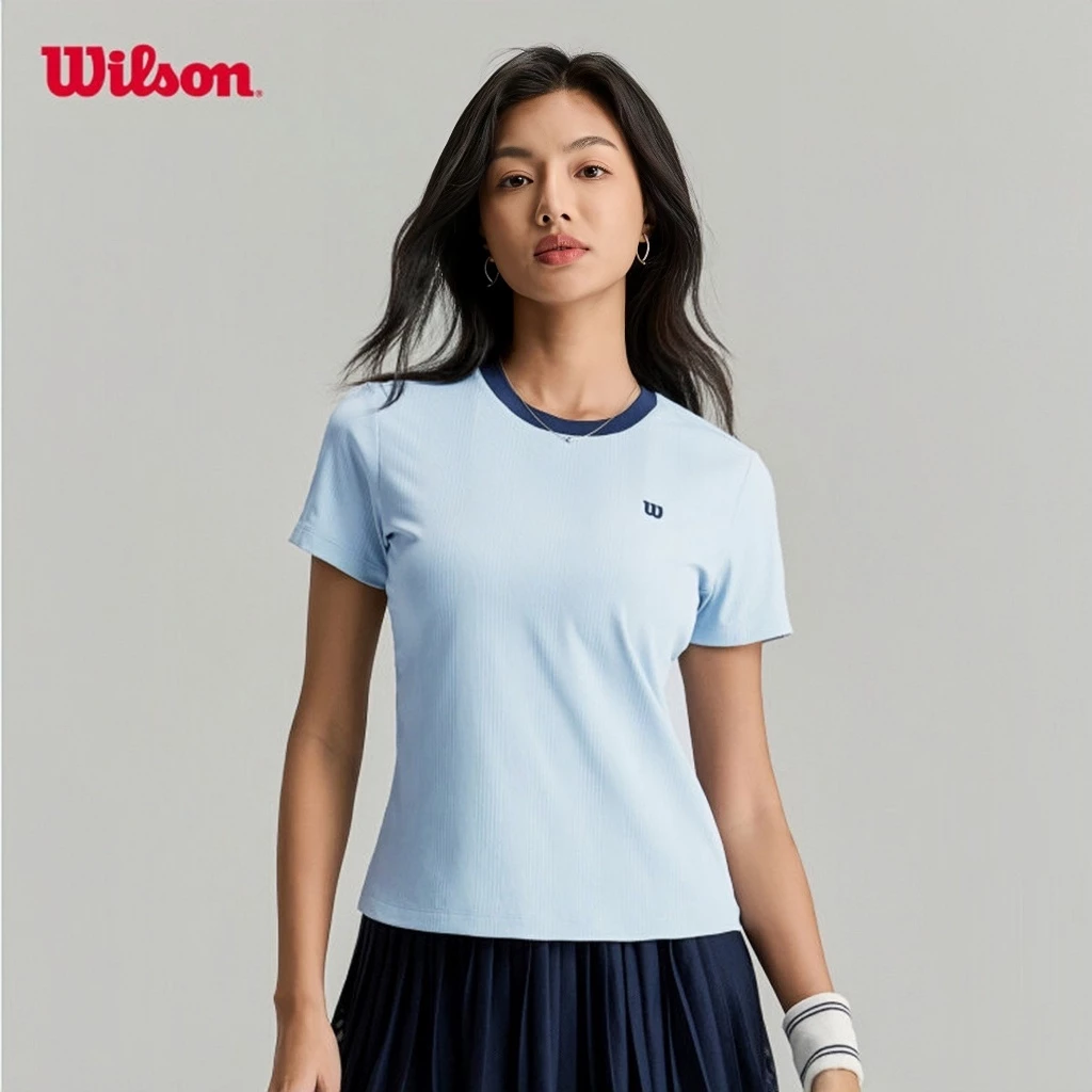 Wilson Women Groundstroke T-Shirt Áo Thun Thể Thao Nữ WE00147W001003