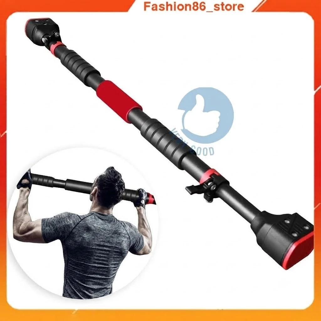 Xà đơn treo tường gắn cửa cao cấp thế hệ mới có chốt chống xoay tùy chỉnh nhiều kích thước