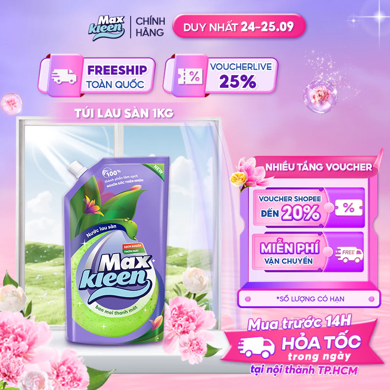 Túi Nước Lau Sàn MaxKleen 1Kg