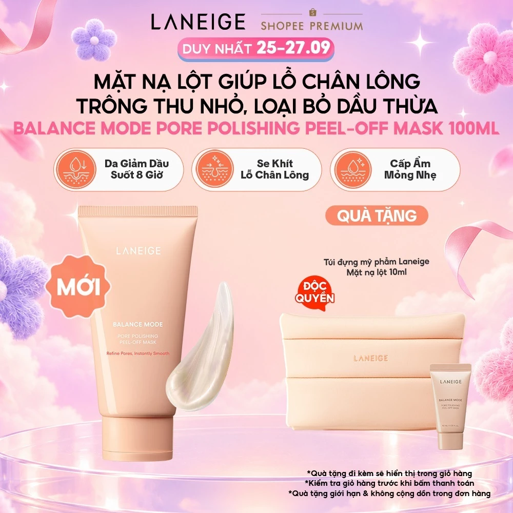 Mặt nạ lột sáng da Laneige Balance Mode Pore Polishing Peel-Off Mask 100ML