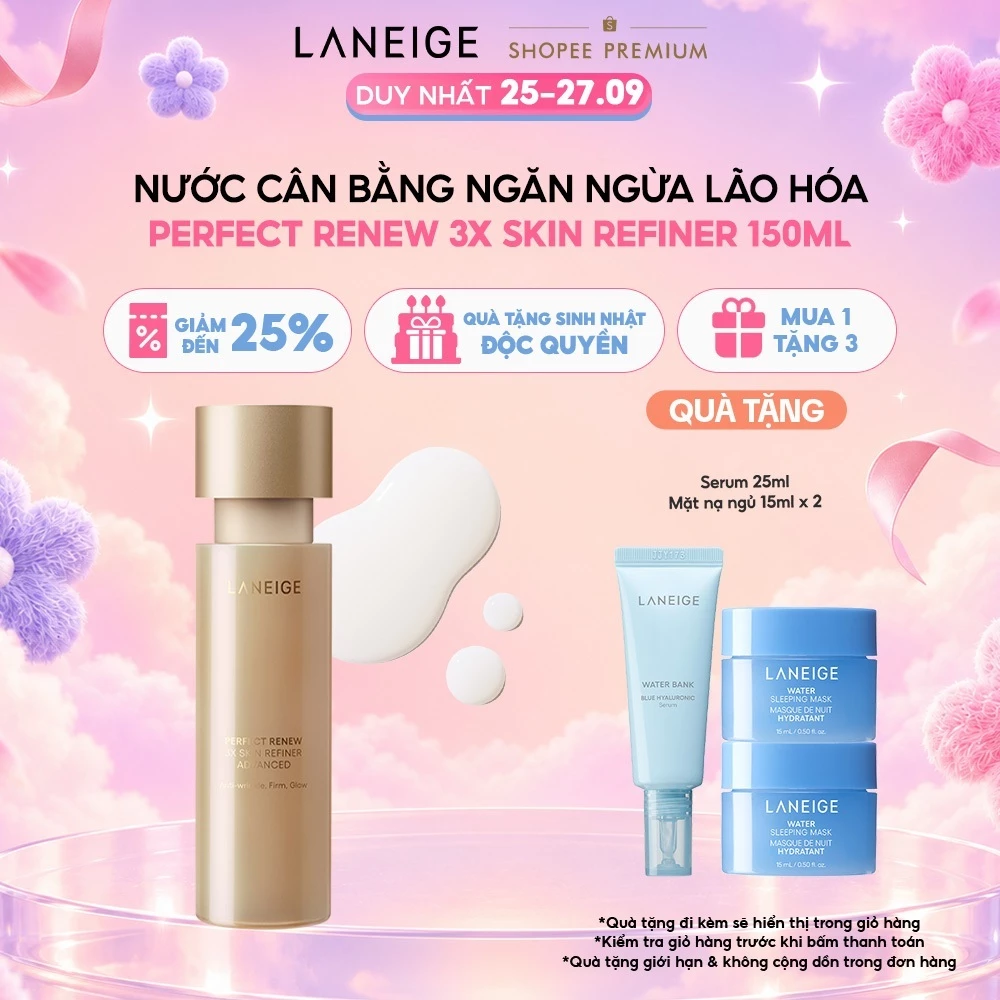 [Phiên bản cải tiến] Nước cân bằng Perfect Renew Youth Skin Refiner 3X AD 150ml
