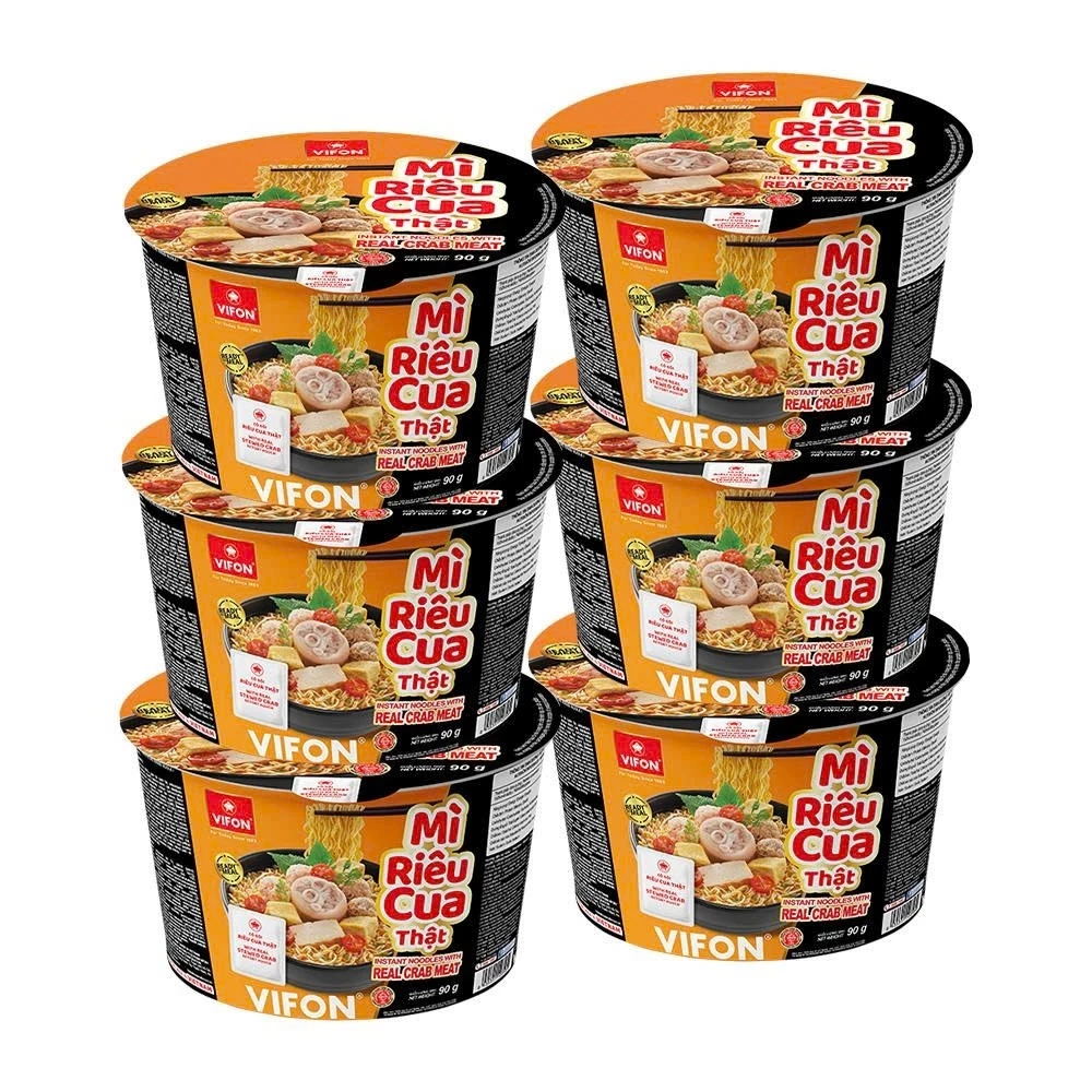 [Quà Tặng Hot ] 6 Tô Mì Riêu Cua VIFON