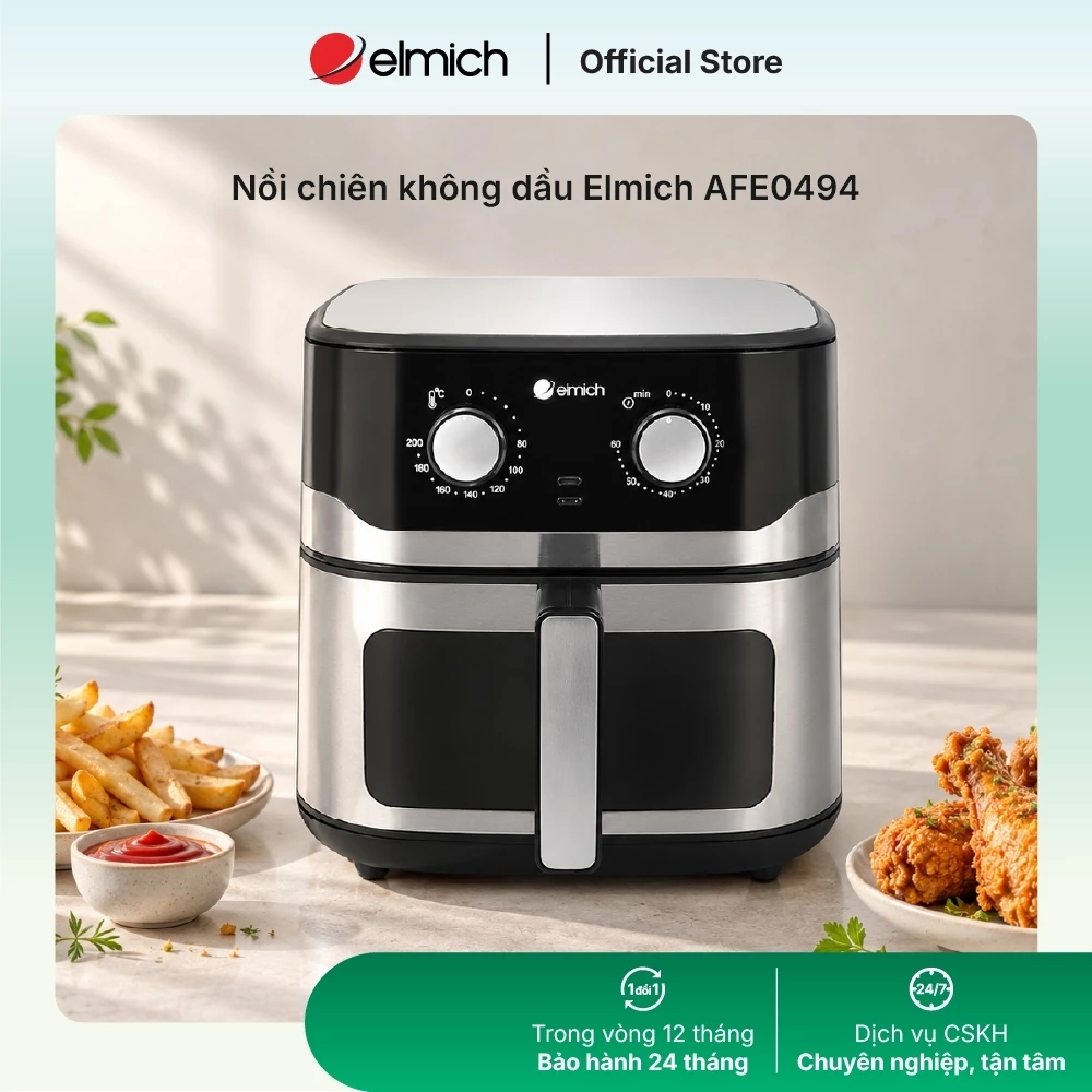 Nồi chiên không dầu Elmich AFE0494