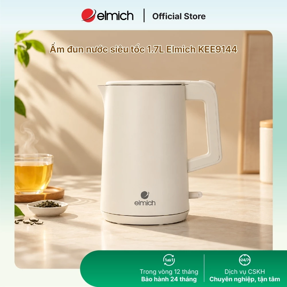 Ấm đun nước siêu tốc 1.7L Elmich KEE9144