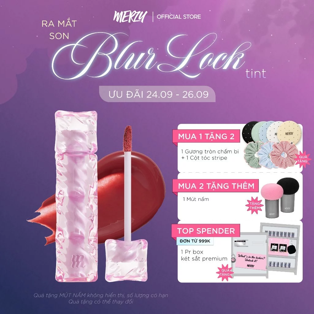 [Livestream] Son Tint Merzy Water Fit Blur Tint 3.7g