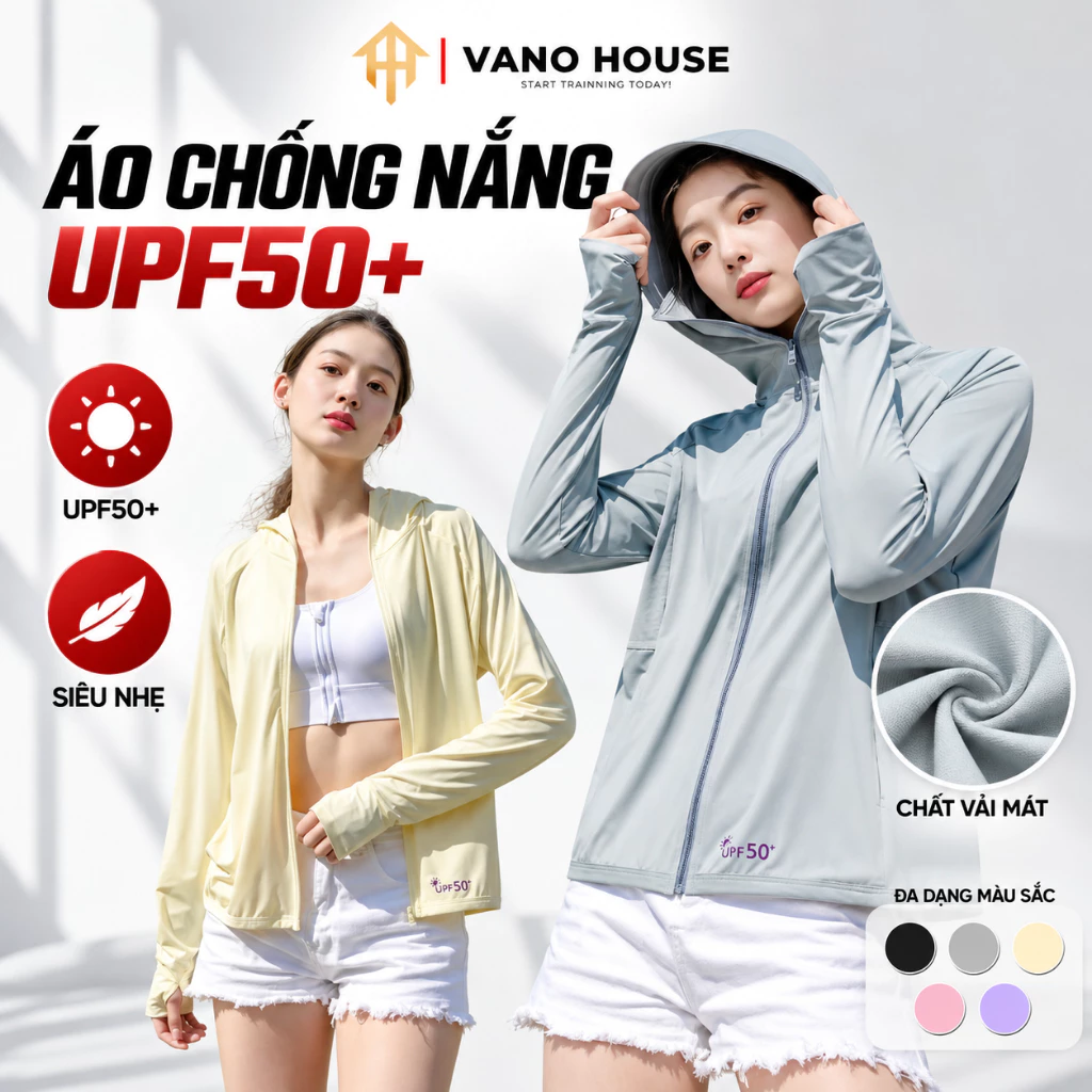 [XẢ HÀNG] Áo Khoác Chống Nắng Nam Nữ Chống Tia UV UPF50+ Cao Cấp , Co Giãn 4 Chiều, Vải Mát Thoáng Khí