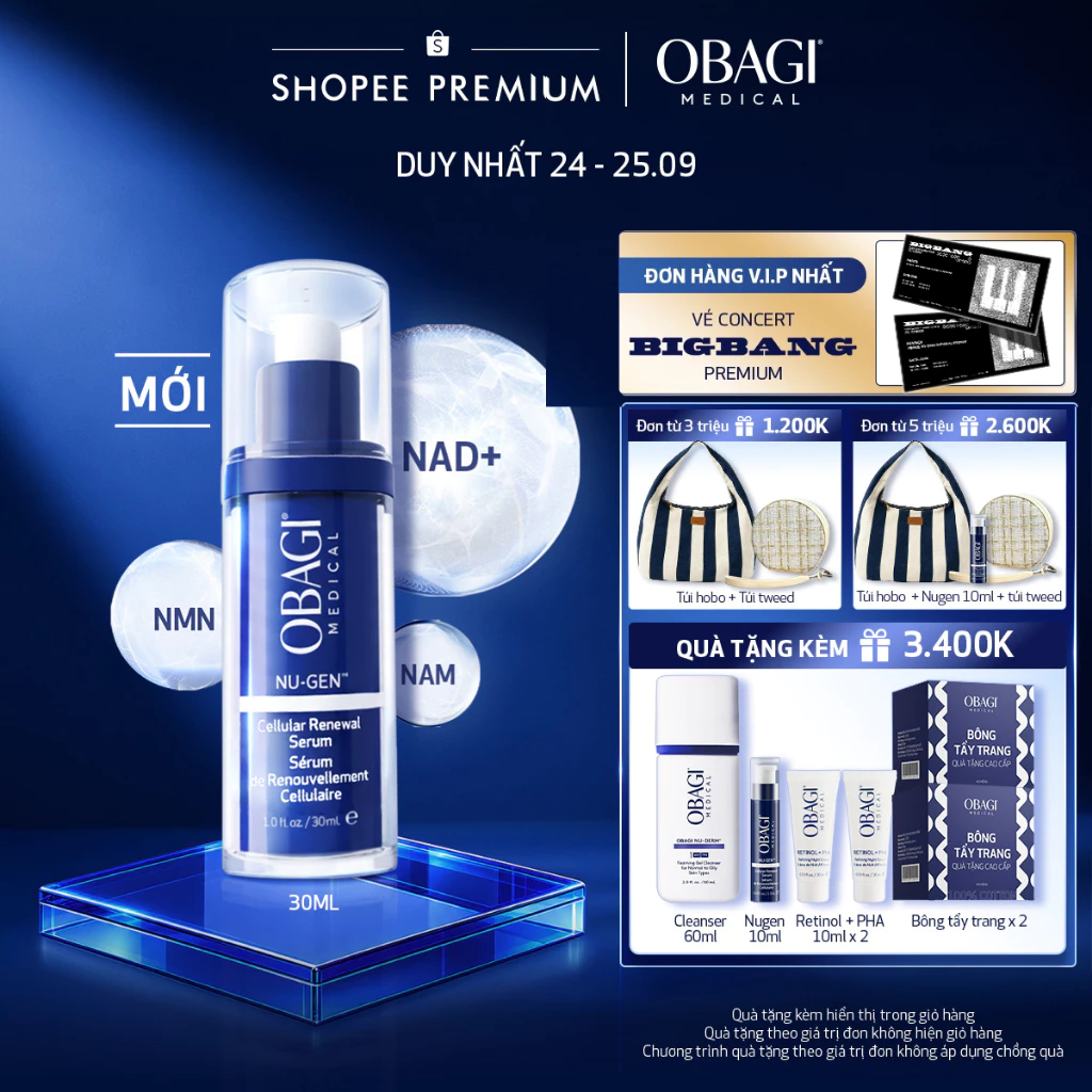 [Sản Phẩm Mới] Serum Kích Hoạt Năng Lượng Tế Bào Nugen Cellular Renewal 30ml