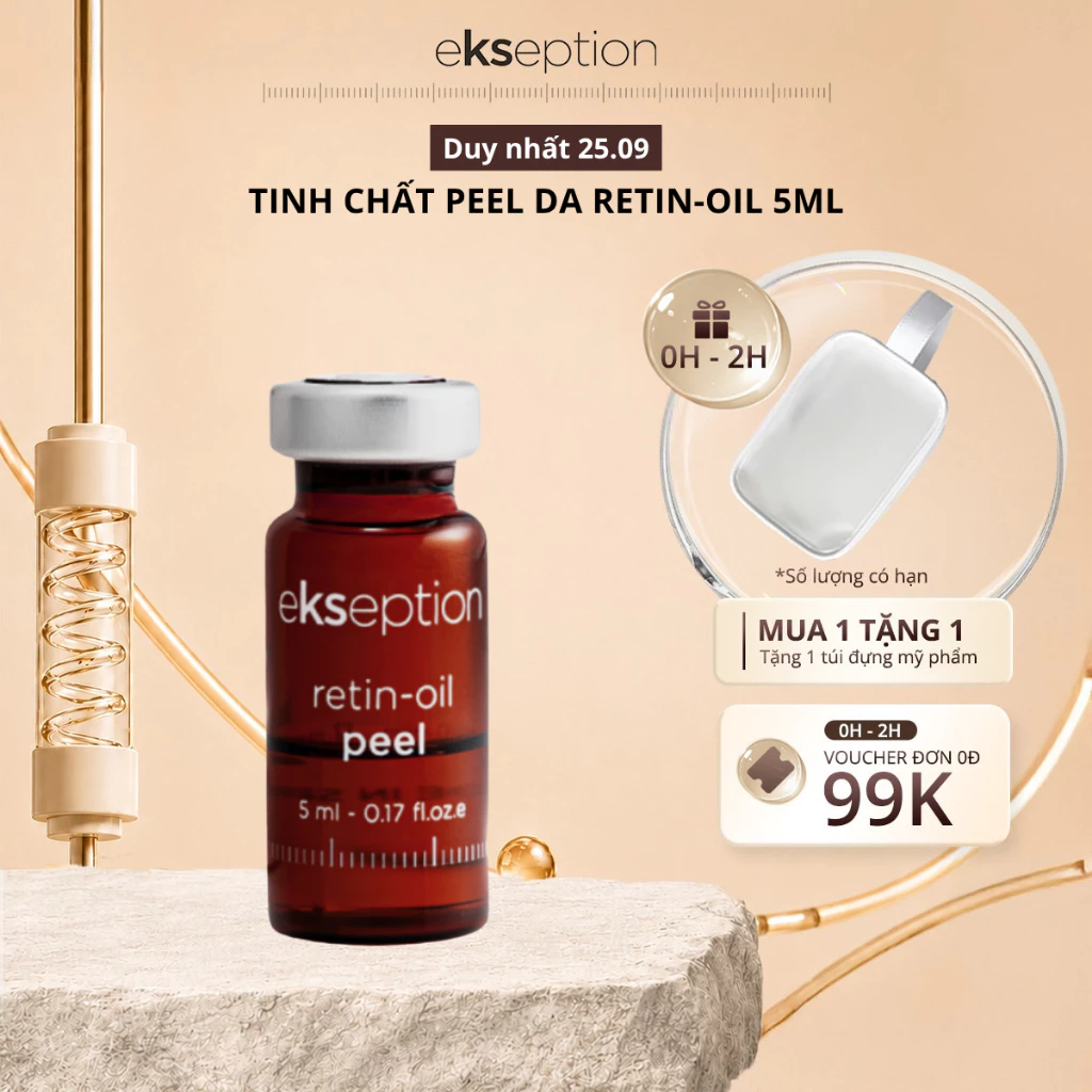 Tinh chất Peel da Ekseption Retin-oil 5ml (01 lọ)