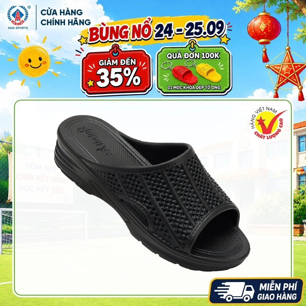 Dép Sục Nữ ASIA Đế Cao 4cm Nhựa EVA Siêu Nhẹ - Dép Bánh Mì Thời Trang Tôn Dáng Êm Chân - DWE112