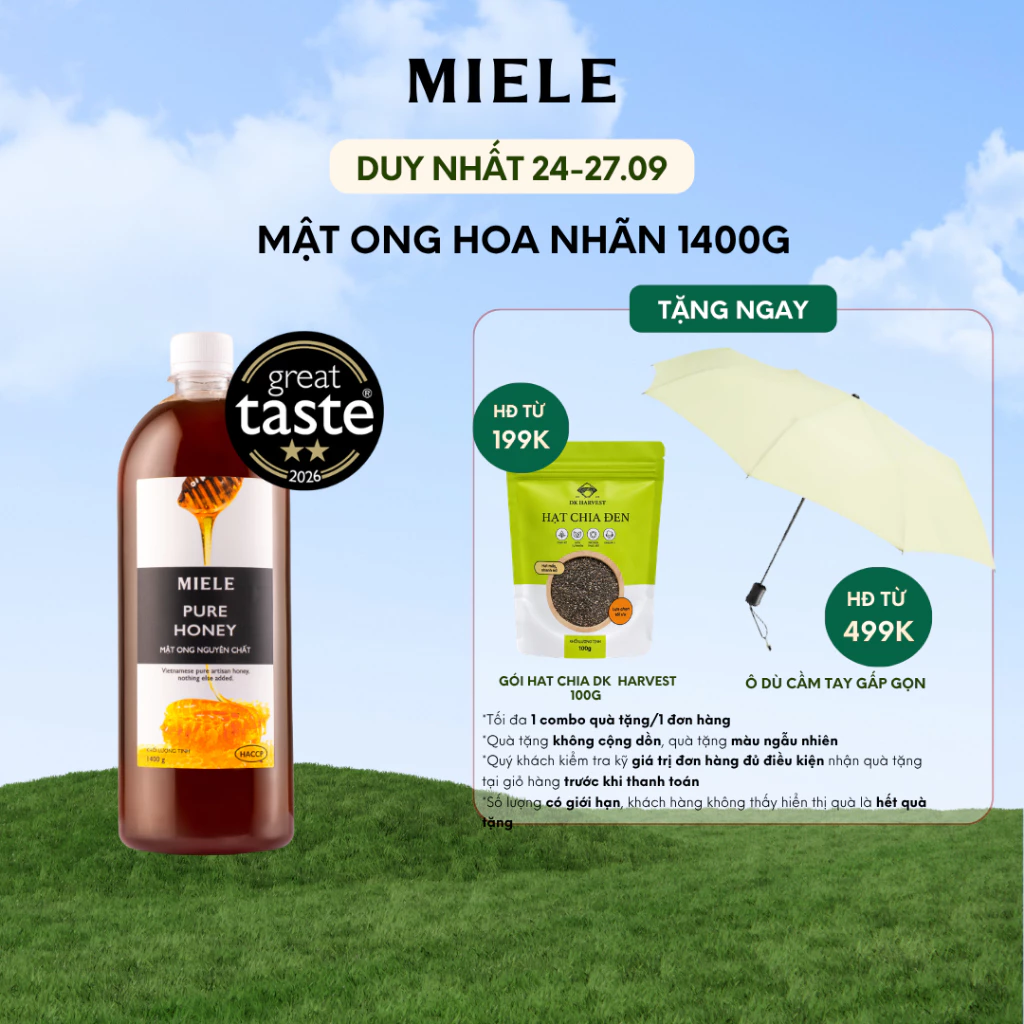 Mật Ong Hoa Nhãn Nguyên Chất Duy Anh Bee 1,4kg