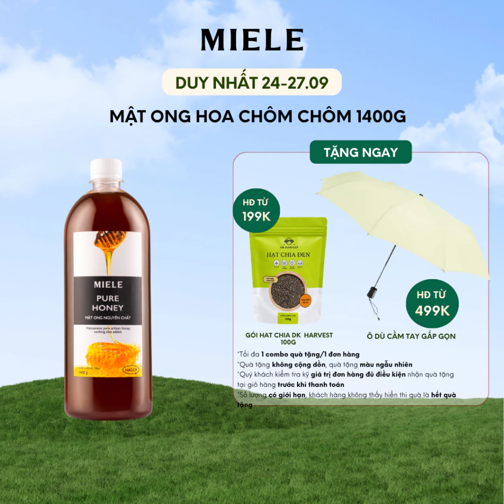 Mật Ong Hoa Chôm Chôm Duy Anh Bee 1400g