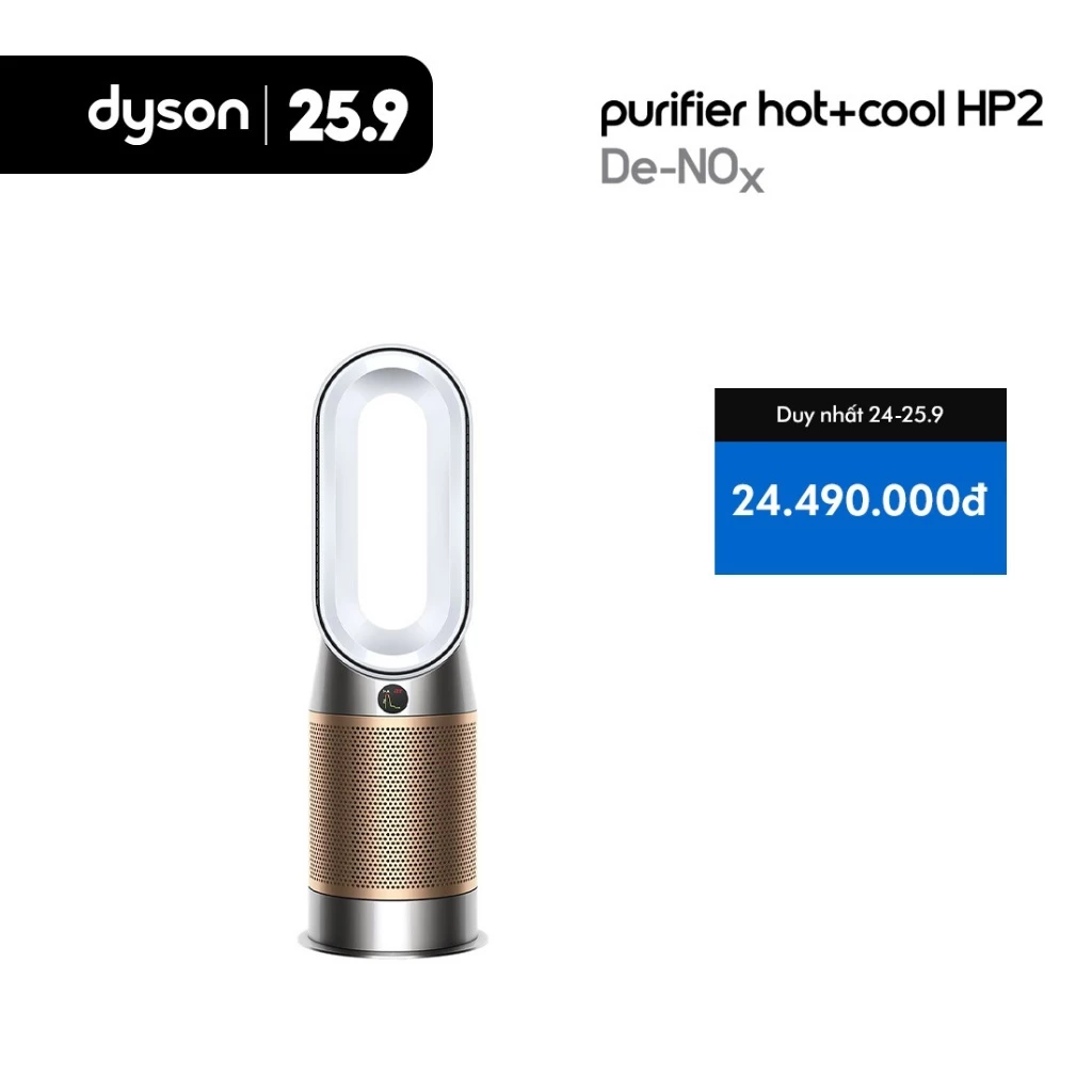 [24-25.9 | SIÊU SALE LƯƠNG VỀ] Máy lọc không khí Dyson Purifier Hot+Cool HP02 / HP12 De-NOx