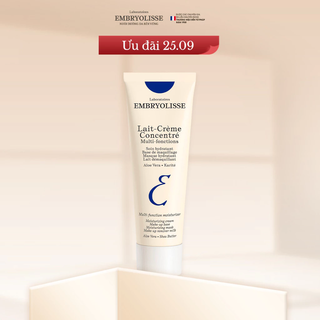Kem Dưỡng Ẩm Phục Hồi Embryolisse Lait Creme Concentre 5ml - 15ml - 30ml - 75ml