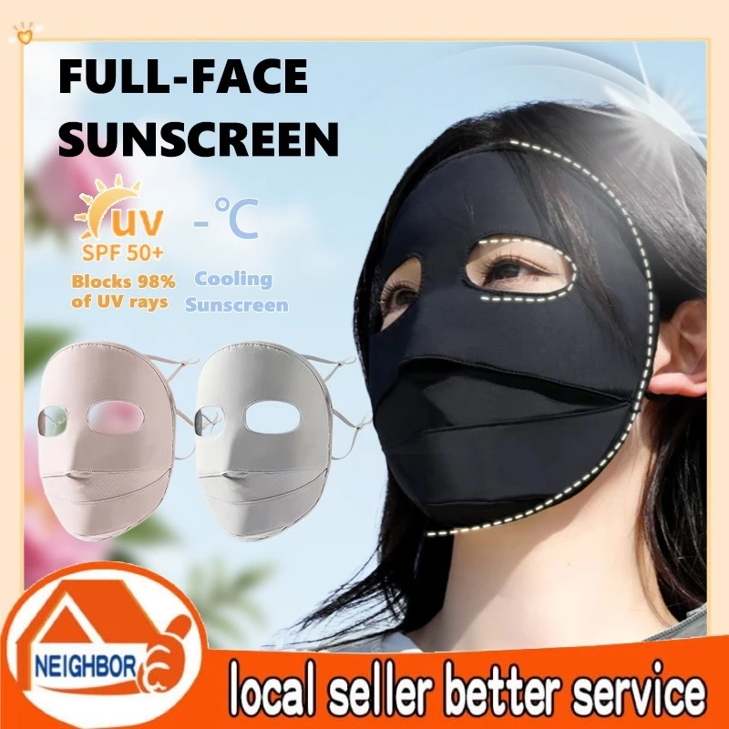 Khẩu Trang Chống Nắng Chống UV 2 Lớp Thun Lạnh UPF+ Upper You Mịn Mát Dày Dặn