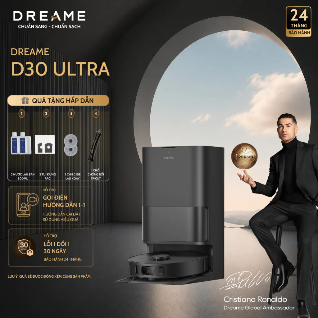 [Livetream] Robot Hút Bụi Dreame D30 Ultra | Bản Quốc Tế | Bảo Hành 24 Tháng
