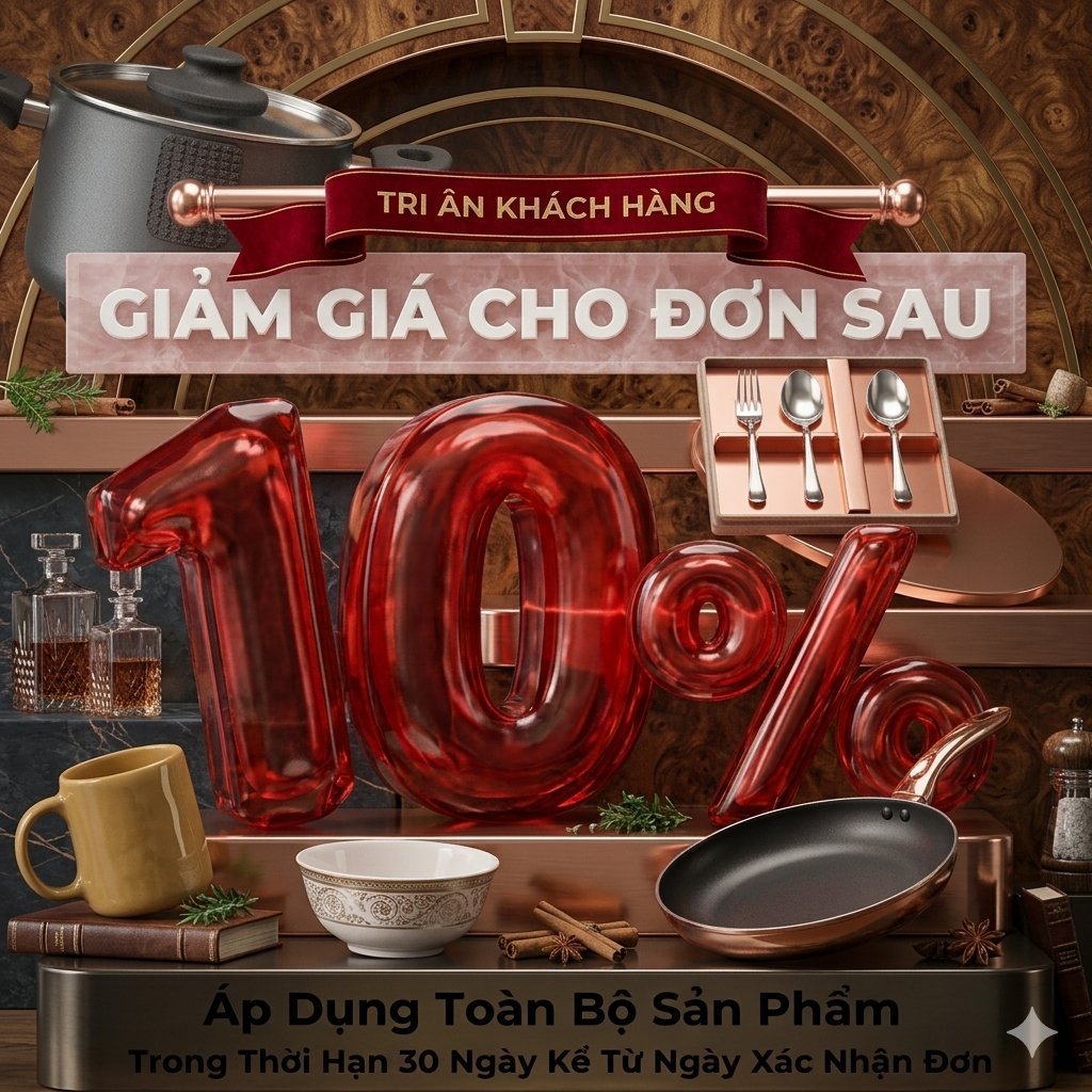 Phiếu 10% Khuyến Mãi Đơn Hàng Sau Dành Cho Đơn Hàng Sau [ Không Cần Phiếu Giay]