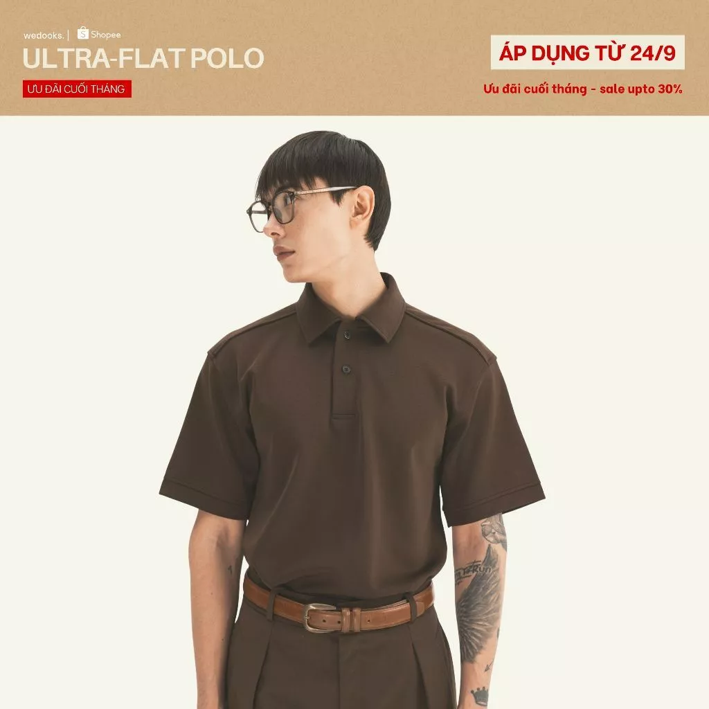 ÁO POLO, THUN CỔ BẺ PHONG CÁCH TỐI GIẢN - UF POLO