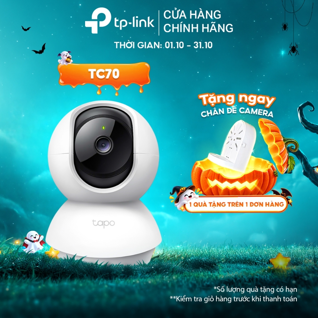 Camera Wifi Trong Nhà TP-Link Tapo TC70/C200/TC71/C211/C220/C212/C222/C230…