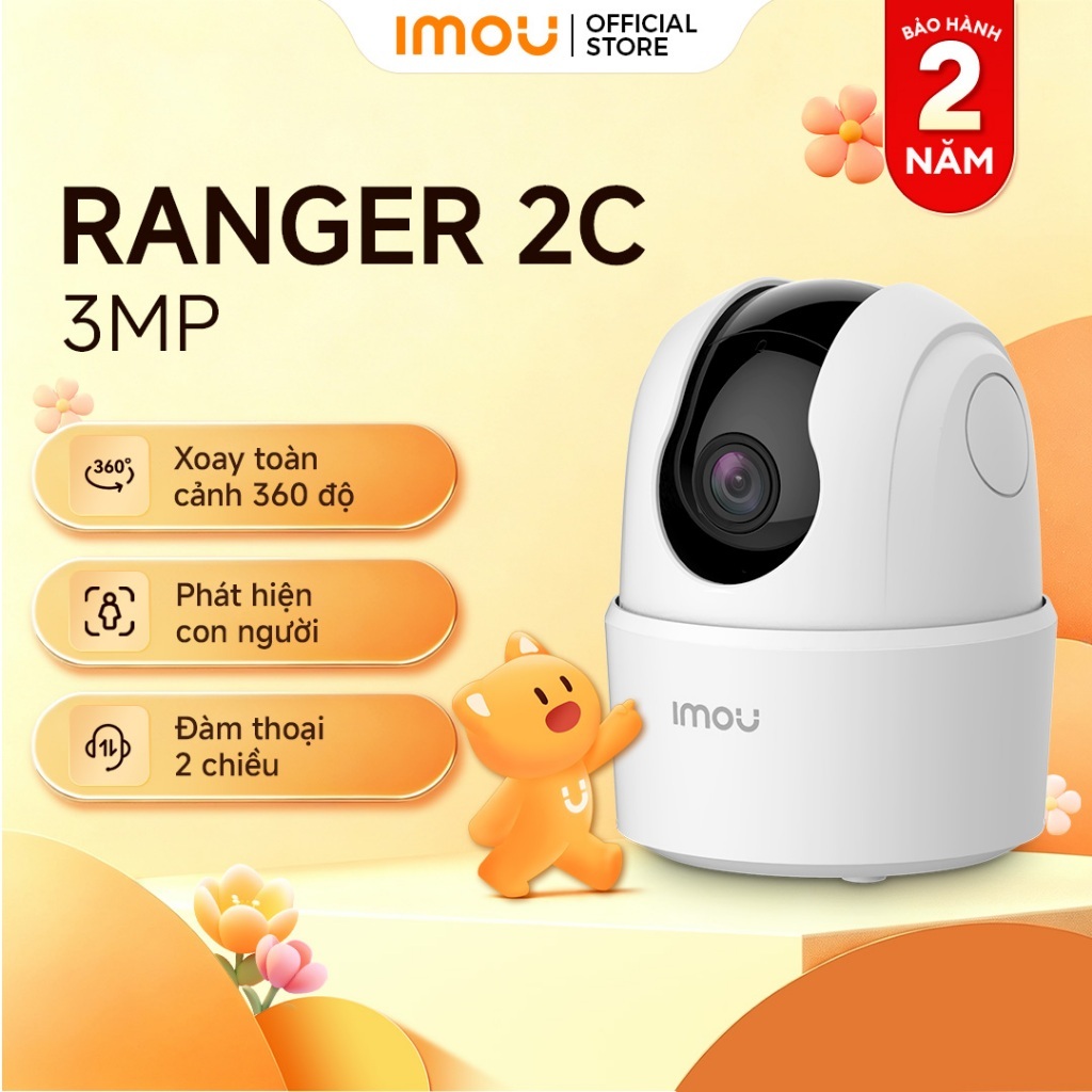 Camera Wifi trong nhà Imou Ranger 2C Ranger 2 Pro 3MP TA32CP I A32P Pro IĐàm…