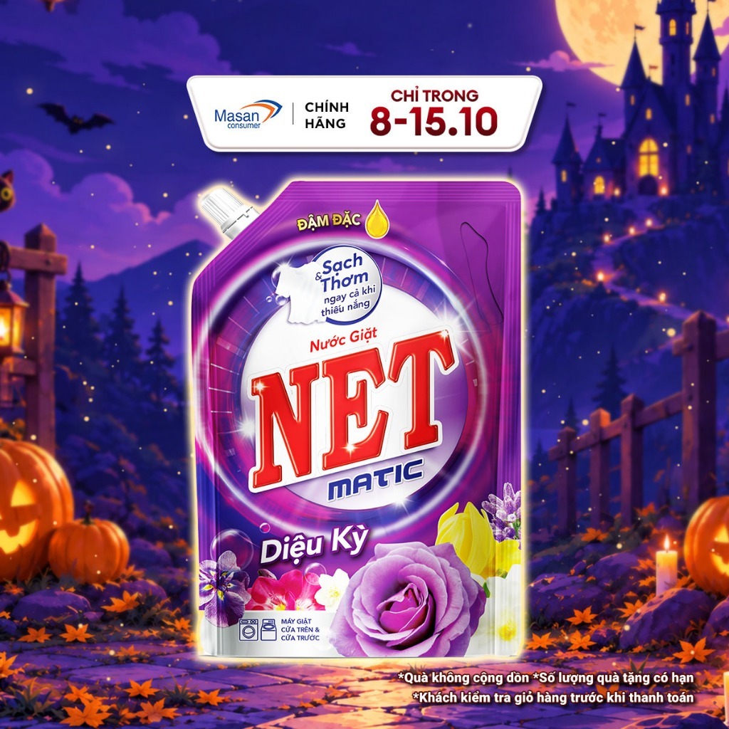Nước giặt NET Matic túi x 3kg