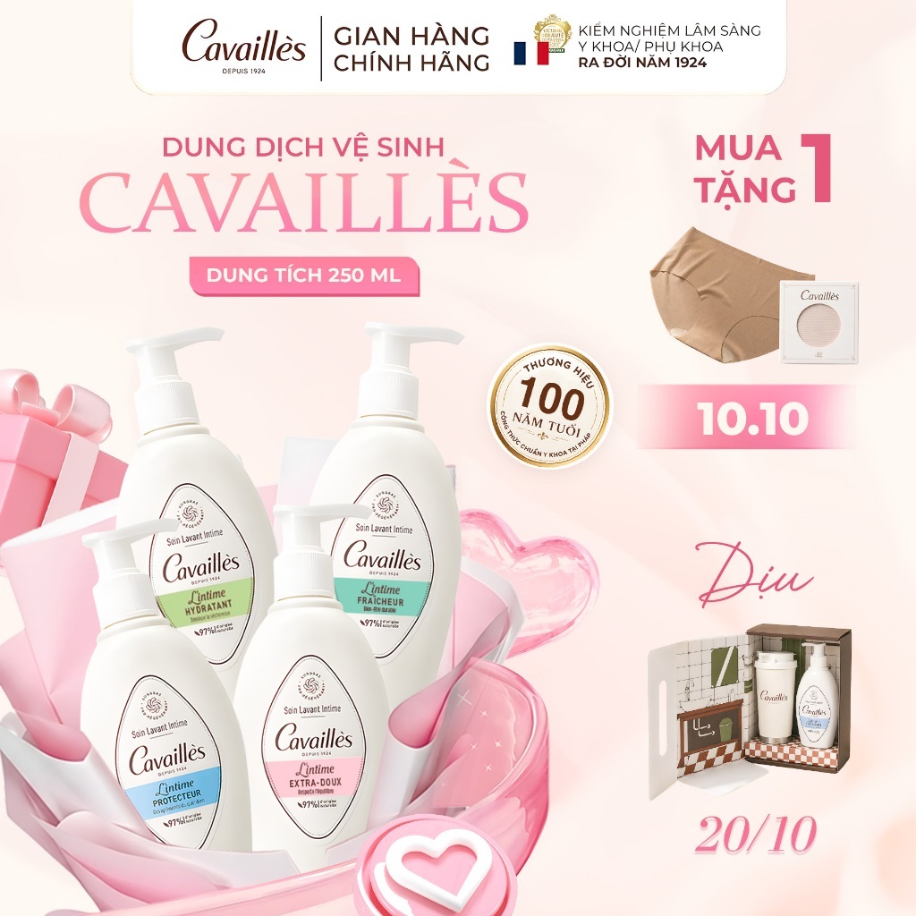 Dung Dịch Vệ Sinh Phụ Nữ Rogé Cavailles Siêu Dưỡng Phục Hồi Niêm Mạc - Giúp…