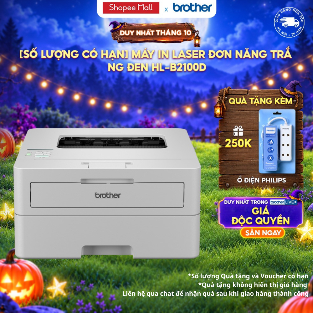 Máy in laser đơn năng Brother HL-B2100D
