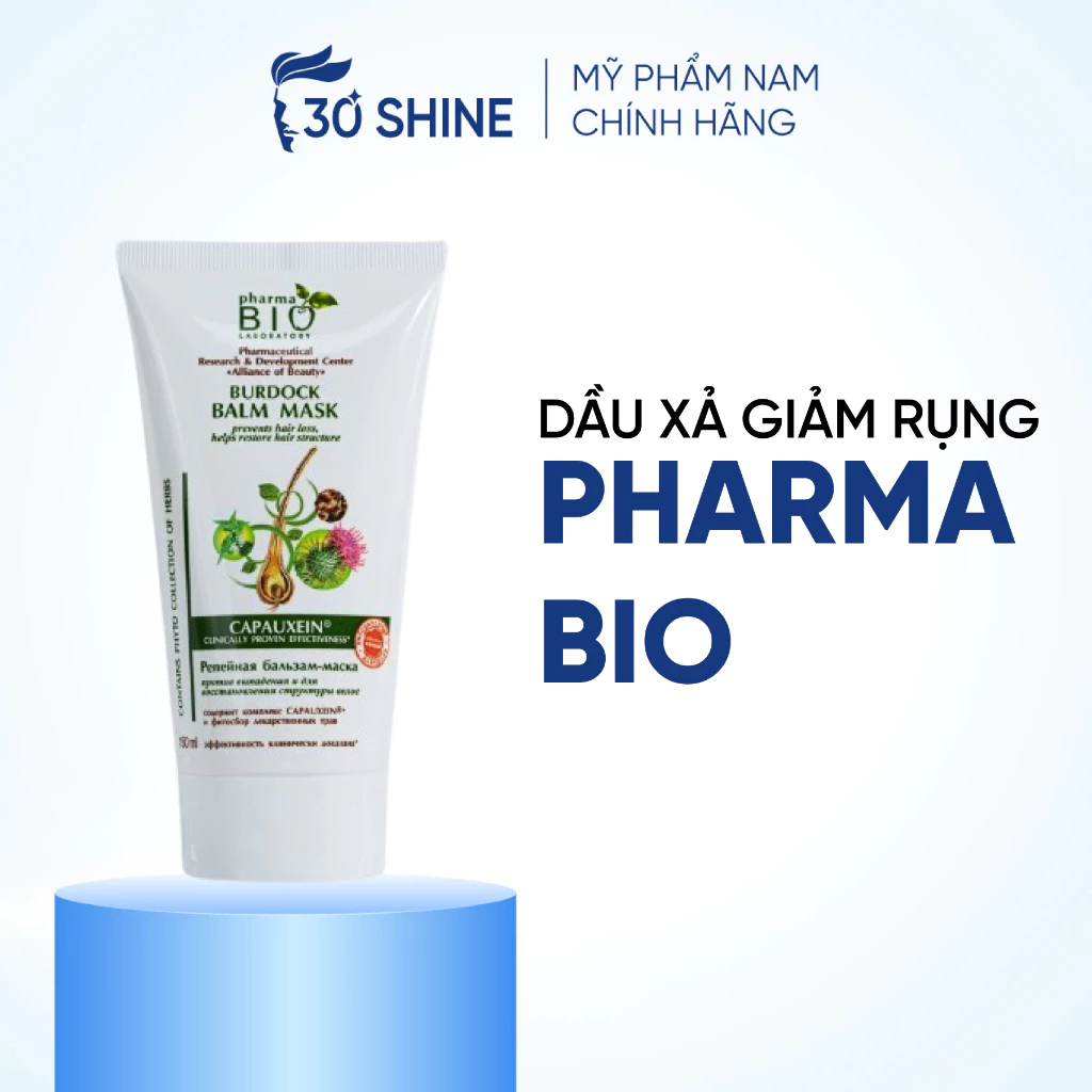 Kem ủ - xả Kích thích mọc tóc Pharma Bio 150ml giảm rụng tóc, hỗ trợ làm dày tóc, phục hồi hư tổn