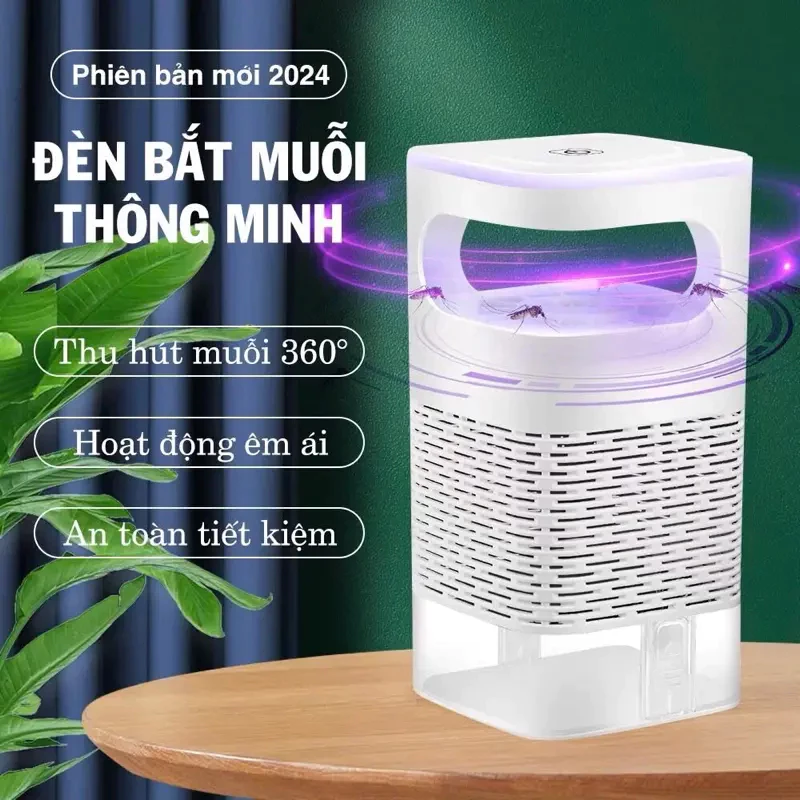 Đèn Bắt Muỗi, Máy Bắt Muỗi Thông Minh Công Nghệ Cao, Bắt Muỗi Hiệu Qủa, Không Gây Hại, GD.Tiện ích 7997