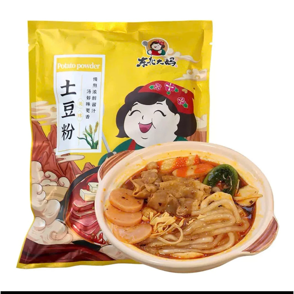 Mì khoai tây hầm ăn liền kiểu Đông Bắc 330g