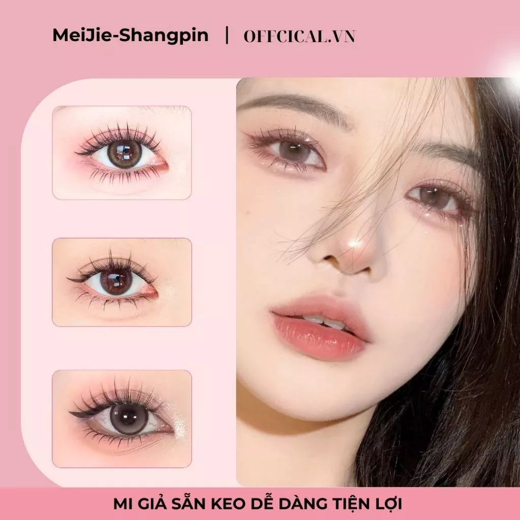 [RẺ VÔ ĐỊCH] Lông mi giả sẵn keo hottrend 2025, sợi siêu mảnh có thể tái sử dụng nhiều lần