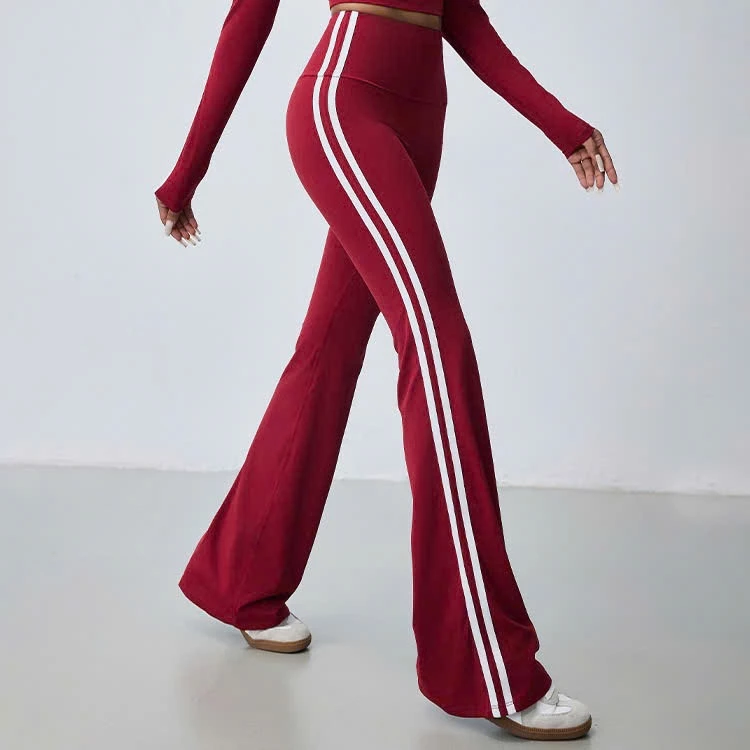 Quần Dài Ống Loe Q22 Chất LULU Co Giãn Thể Thao Tập - Gym - Yoga - Aerobic