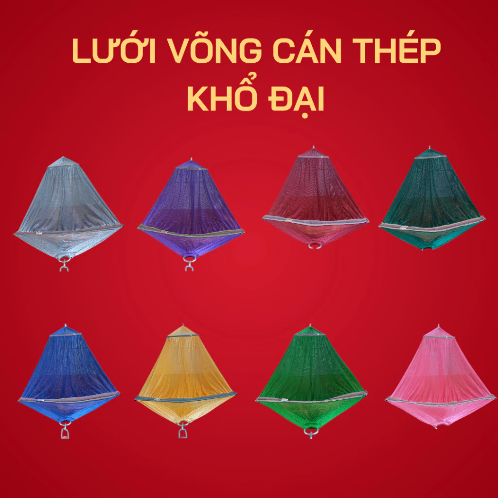 VÕNG LƯỚI CỠ ĐẠI DÀY RỘNG ĐẢM BẢO NẰM KHÔNG BỊ LẬT BỊ TÉ CỰC KỲ AN TOÀN