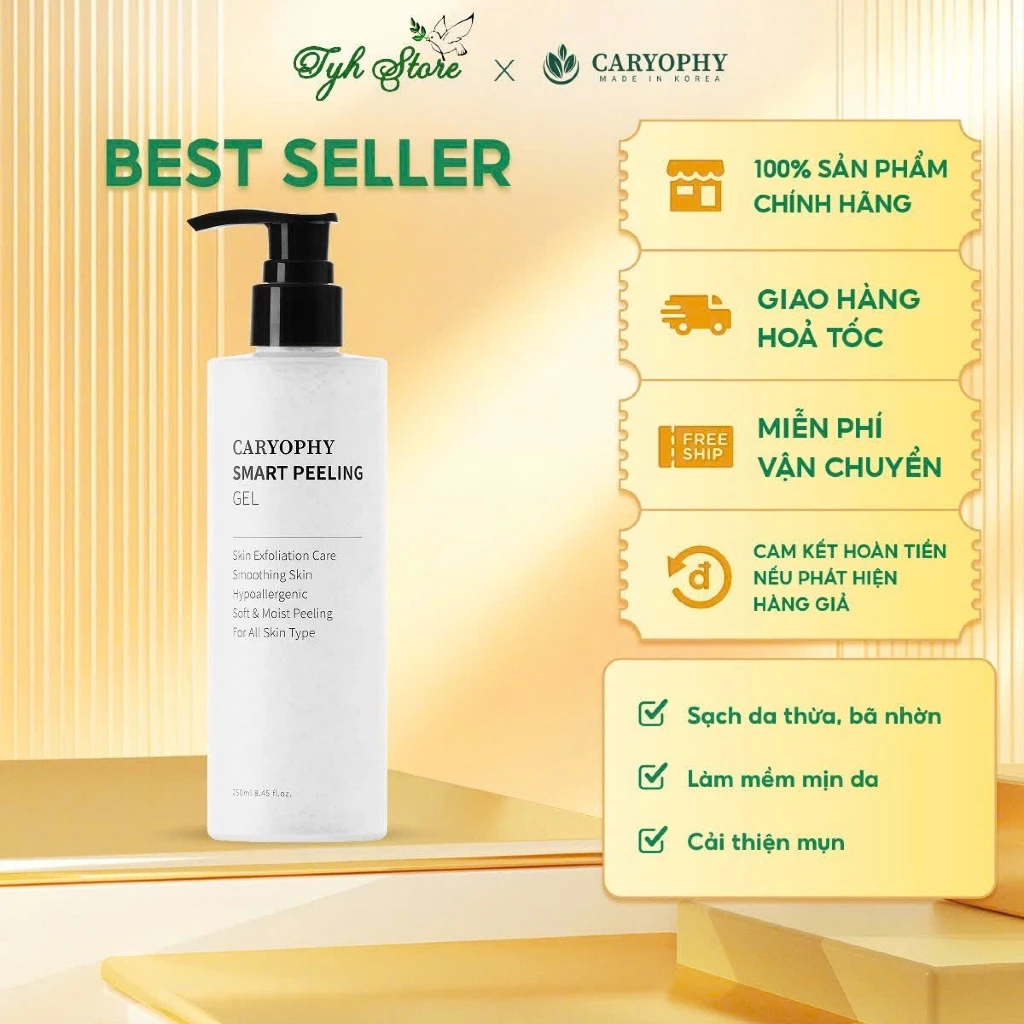 Gel tẩy tế bào chết thông minh CARYOPHY 250ml (Caryophy Smart Peeling Gel 250ml)