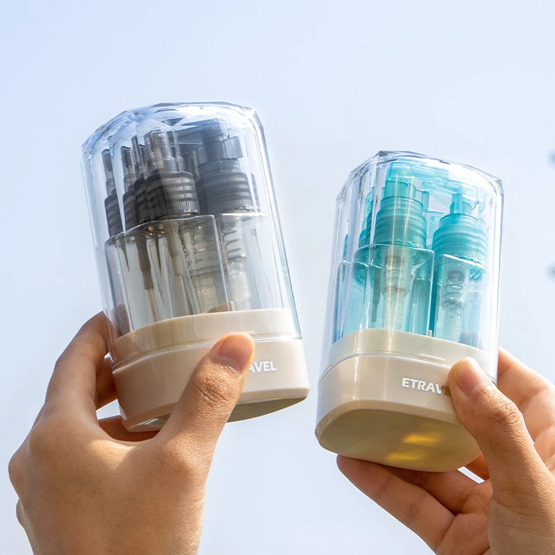 Bộ Lọ Chiết Mỹ Phẩm Du Lịch 35ml – Chiết Toner, Dầu Gội, Serum | Hộp Đựng Nhỏ Gọn Tiện Lợi