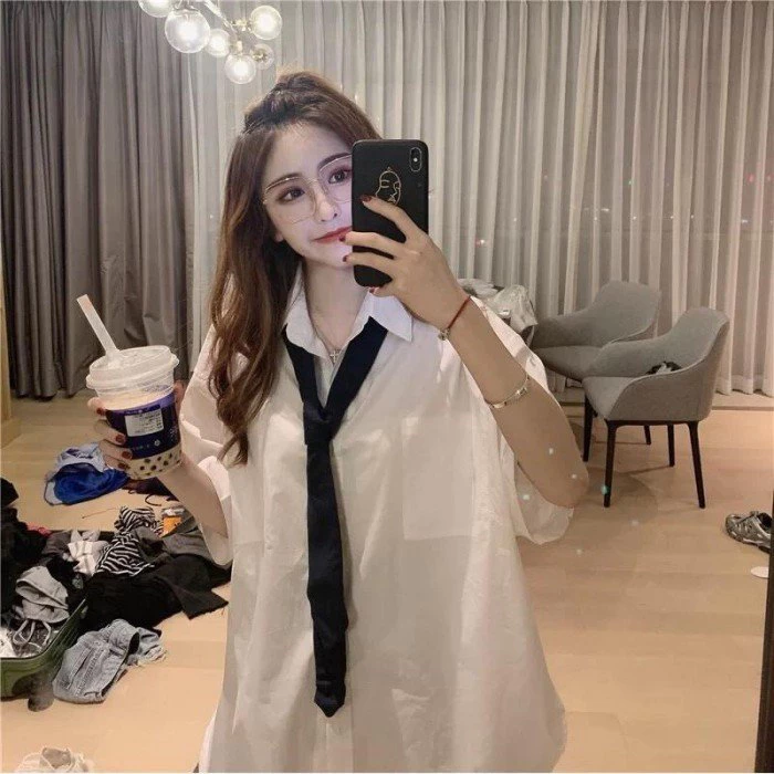 Cà vạt Đen Bản Nhỏ 5cm Cavat Học Sinh Trơn Màu Đồng Phục Kỷ Yếu