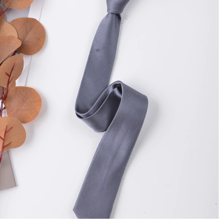 Cà vạt nam - cavat lụa sần bản nhỏ 5cm