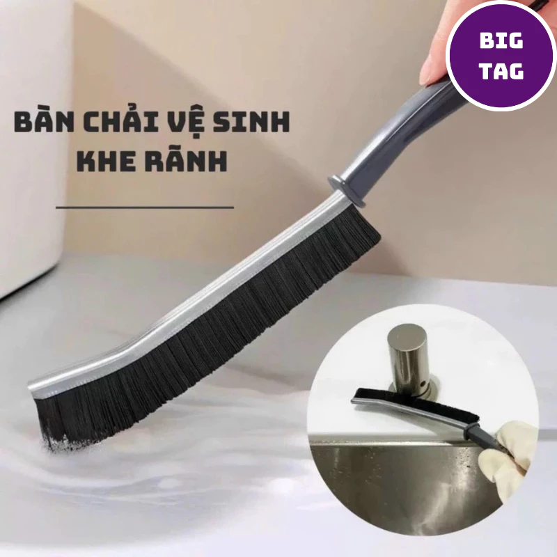 chổi cọ vệ sinh khe hẹp nhà tắm, cây cọ rửa góc cạnh tiện lợi 8334