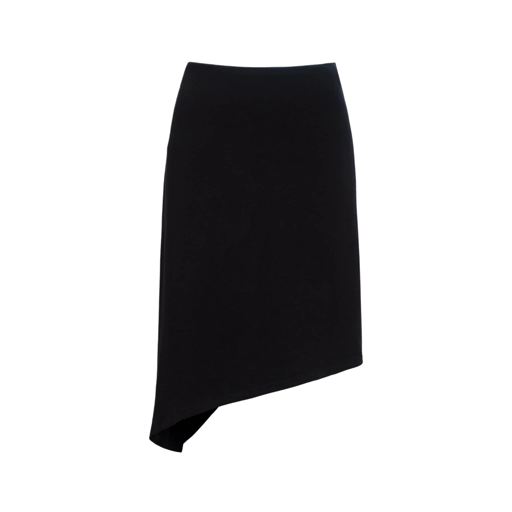 ( MIRA-SKIRT-HOẢ TỐC HCM ) Chân váy đuôi cá BAHYCHIC chéo tà, kiểu dáng đơn giản hai lớp chất liệu thun co giãn mát mịn